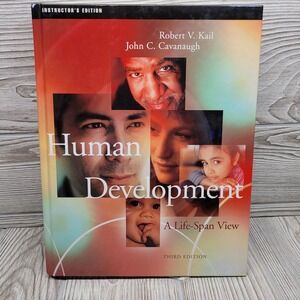 Human Development A Life Span‎ View 3rd Edition Textbook Instructor's Edition CD